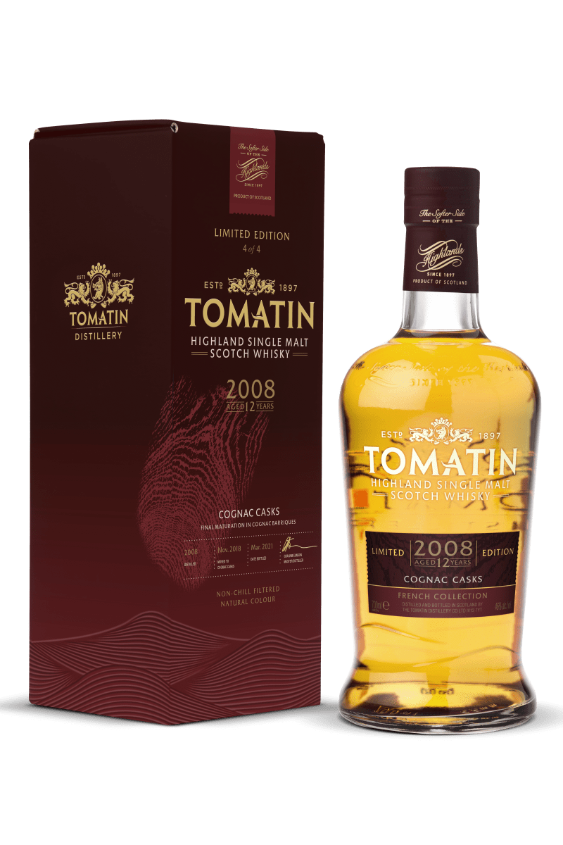 Tomatin-2008-The French Collection-Cognac Casks - Limited Edition - Single Malt Scotch Whisky