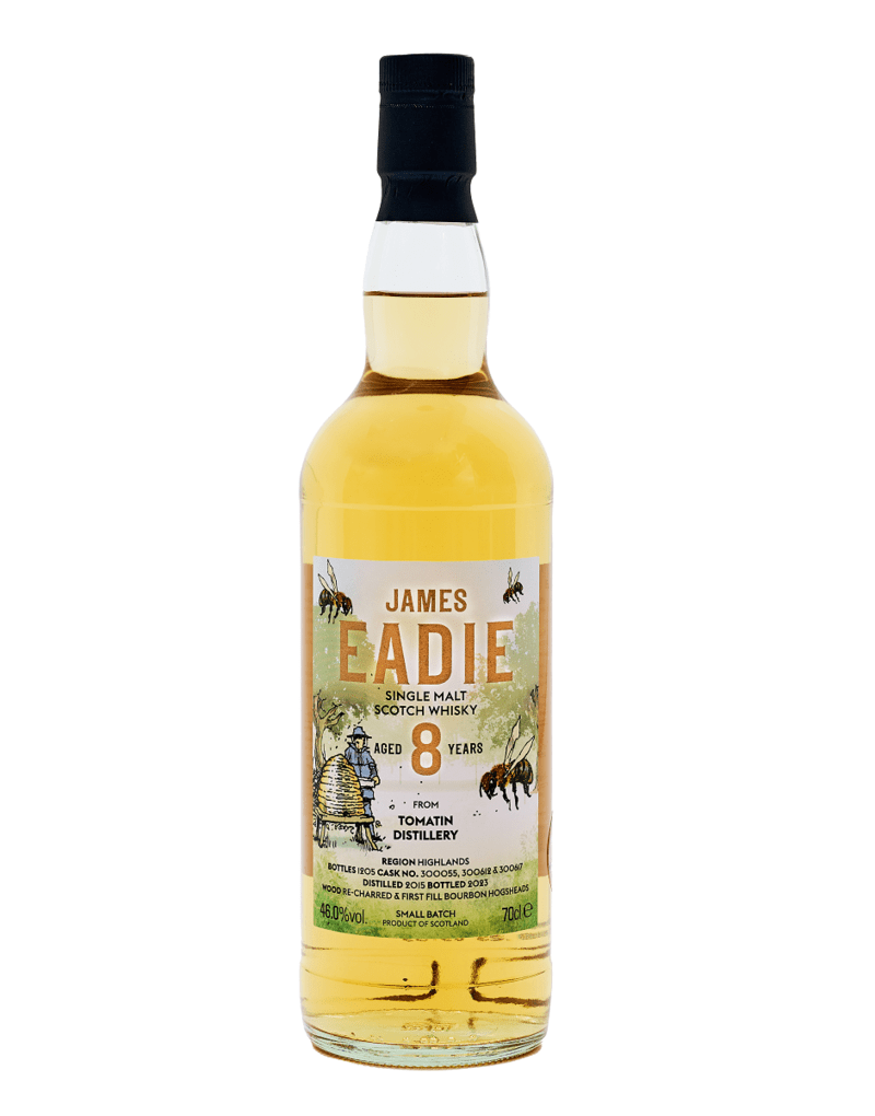 Tomatin 8 Year Old Single Malt Scotch Whisky ‘The Beehive'  –  James Eadie - 2023 Autumn Release 
