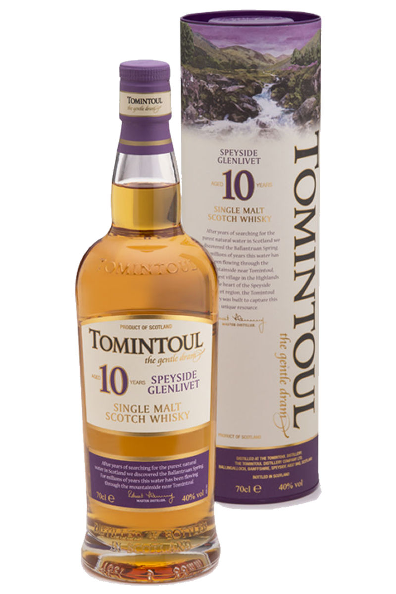 Tomintoul 10 Year Old Single Malt Scotch Whisky