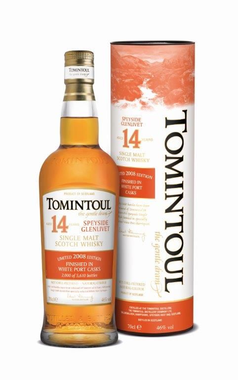 Tomintoul 14 Year Old - 2008 - White Port Cask Finish - Single Malt Scotch Whisky