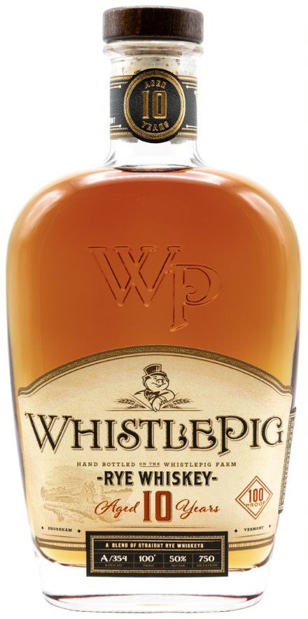 Whistle Pig Straight Rye Whiskey 10 Years Old 